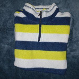 Navy blue, White, Green Sweater